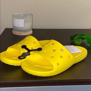 Yellow crocs